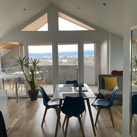Appart' Terrasse Vue Exceptionnelle 1Er Etage Montbeliard Exterior photo