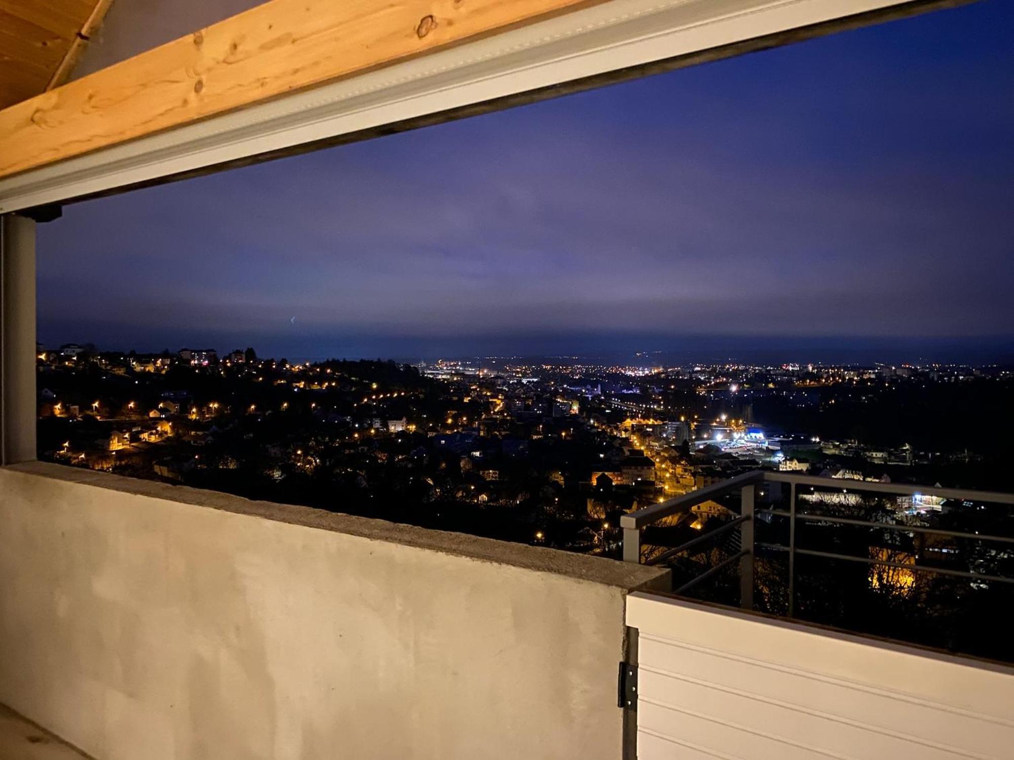 Appart' Terrasse Vue Exceptionnelle 1Er Etage Montbeliard Exterior photo